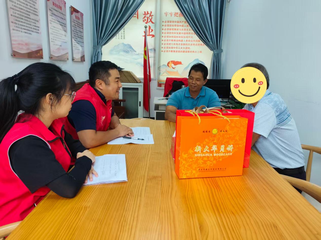 月圓情暖慰兵心，緬懷先烈勵前行——蜆岡鎮(zhèn)退役軍人服務(wù)站開展中秋慰問活動