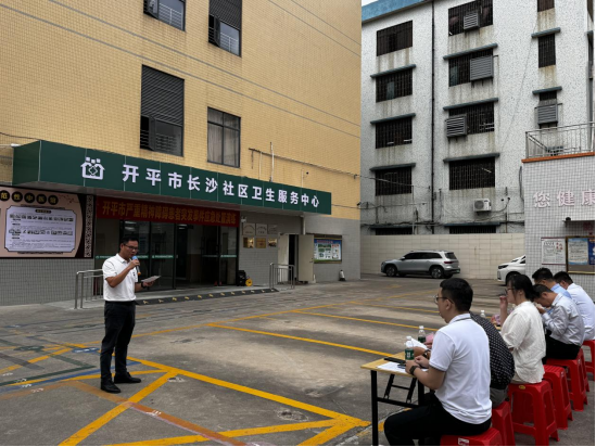 開平市成功舉辦嚴重精神障礙患者突發事件應急處置演練